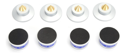 Tocadiscos Isolation Feet Preffair Con Púas Para Cd/dvd