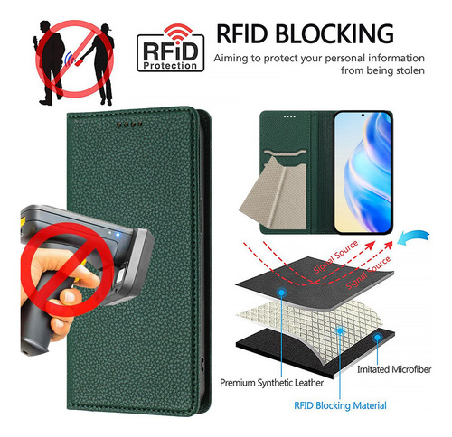 Funda Para Teléfono Sharp Aquos Sense 9 Plus, Tarjetero, Ranura E
