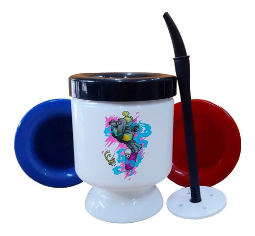 Mate Plastico Maquina De Tattoo Art Color