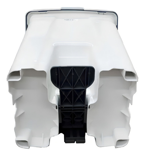 Cesto De Plastico Quadrado Com Pedal 15 Litros Cor Cinza