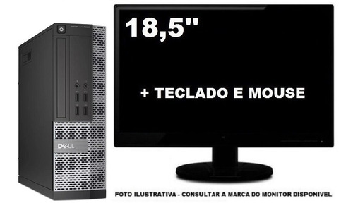 Imagem 1 de 5 de Computador Dell Optiplex 9010 Core I5 4gb 500gb Mini Sff