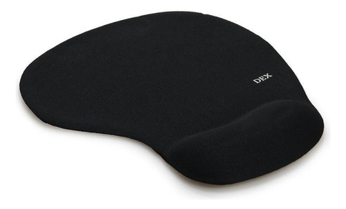 Mouse Pad Gel Ergonômico Dex Ry-68 Apoio Pulso Em Gel Preto