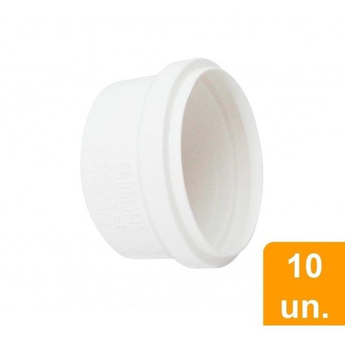 Cap Esgoto Plastilit 40mm - Embalagem Com 10 Unidades