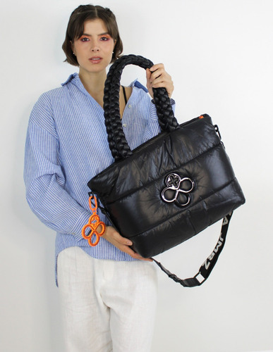 Carry All Color Negro Jaime Ibiza Para Mujer Ji 2479