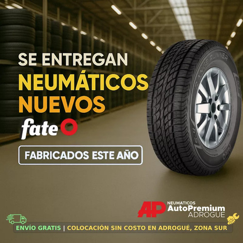 205x60x16 Neumatico Goma Fate Eximia Fluence Ecosport