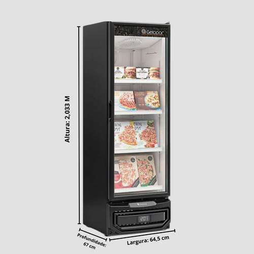 Freezer Vertical Gelopar Gcvc-45 220v