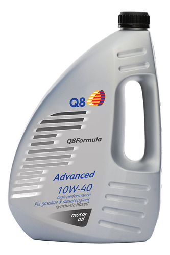 Q8 Oils Advanced 10w-40 - 4 L