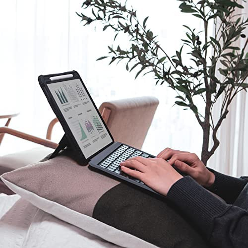 Funda Con Teclado Marca Nillkin / Para iPad 12.9 / Black