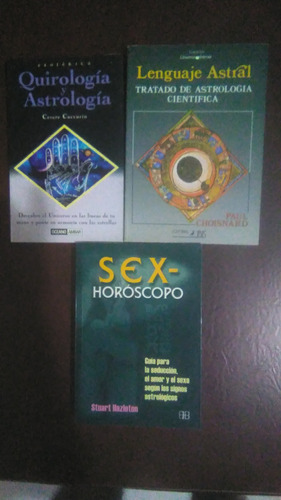 Astrología Y Quirologia Libros Físicos Nuevos Autores Varios