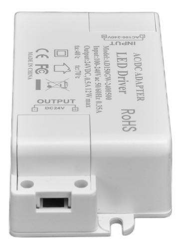 Controlador De Fuente De Alimentación Led De 12w De Bajo Vol