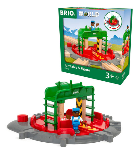 Brio World 33476 - Tocadiscos Y Figura, 2 Piezas De Accesori