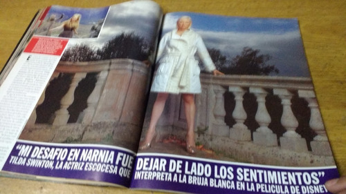 Caras 1254 Tilda Swinton La Actriz Narnia Bruja Blanca 2006