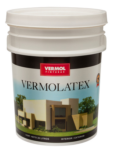 Pintura Latex Colores Intensos 4 Litros Azul Oscuro Mate