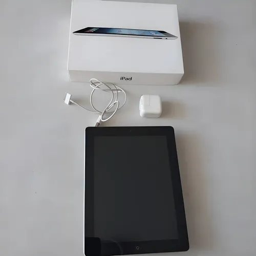 Ipad Apple 3rd 2012 A1416 9.7 32gb Preto 1gb De Memória Ram