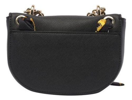 Bolsa Versace Jeans Barroco Negro Barroco Oro Dorado Oscuro (Usado)