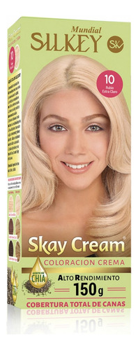 Silkey Kit Skay Cream 10 Rubio Extra Claro      