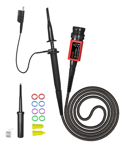 P4100 100x Osciloscópio Clip Probe 100mhz, 2kv Professional