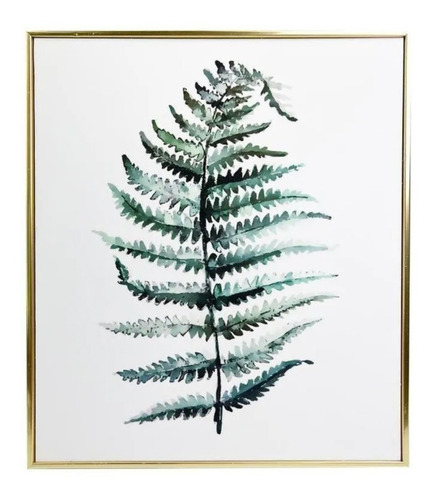 Imagen 4 de 6 de Pack 3 Cuadros Plantas 50 X 40 Cm