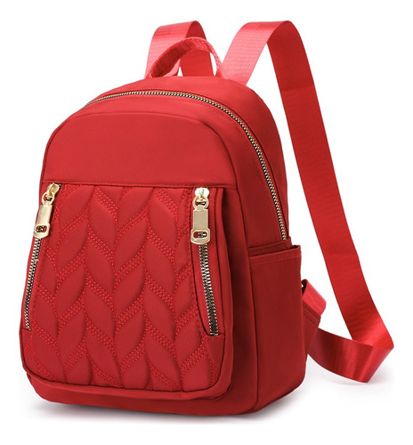 Bolsa Mochilas Para Mujer Rhombus Casual Capitonada Juvenil