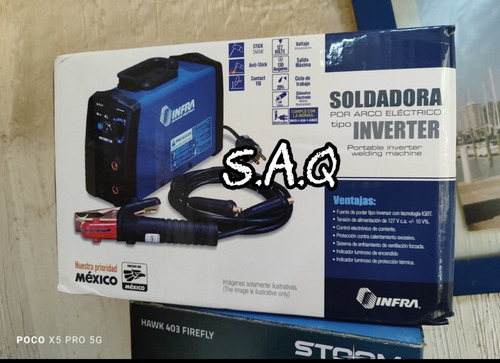 Infra Arctron 130 Inversor /máquina Soldadora Portátil Nuev4 (Usado)