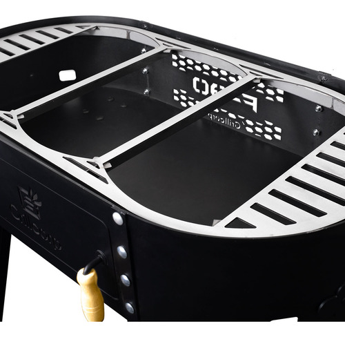 Fogonero Modelo F-90 Con Estaca Y Perchero - Grillcorp