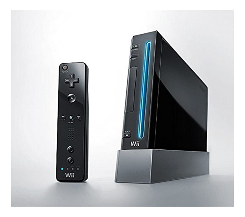 Consola Nintendo Wii (negra) - (renovada)