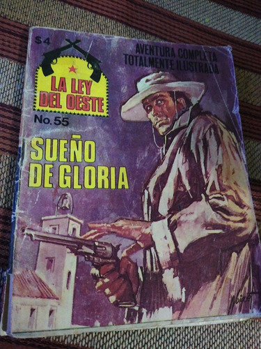 La Ley Del Oeste No.55 Comic Tamaño Chico Sueño De Gloria