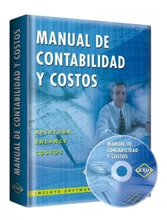 Libro Manual De Contabilidad Y Costos + Cd-rom