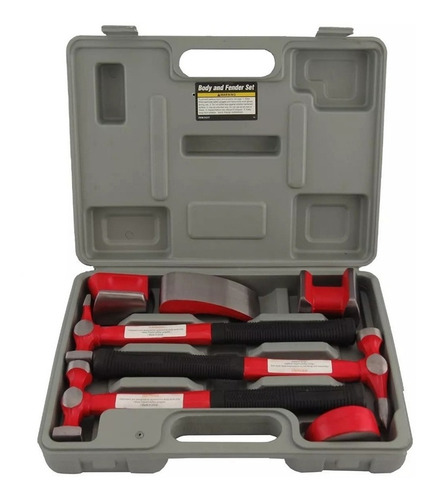 Kit Set Chapista Kld Martillos Aguantadores Maleta Kld375pro