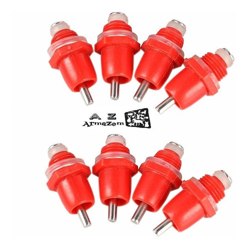 Kit 15 Unids. Bebedouro Automático Tipo Niple Para Aves