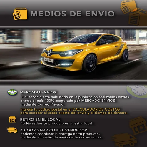 Soporte Radiador Renault Clio 2 1.2 16v D4f Sin Buje