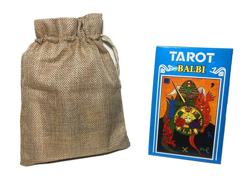 Mazo De Cartas Tarot Balbi + Funda Artesanal
