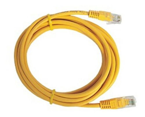 Patch Cord Cable Parcheo Red Utp Cat5e 0.5mts Amarillo