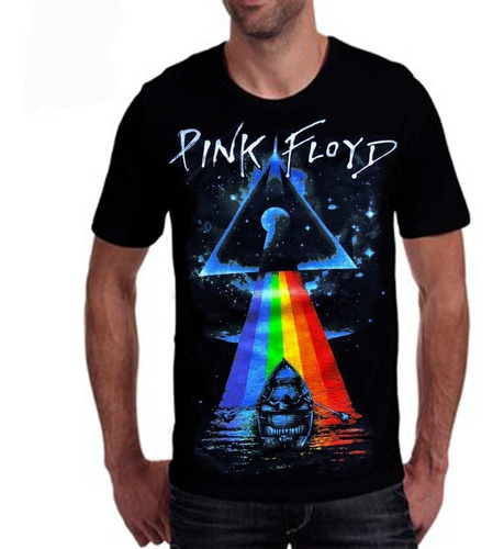 Rock Metal Camibuso Pink Floyd 
