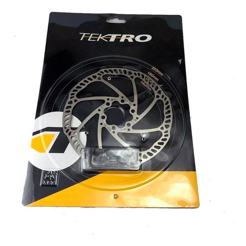Imagen 1 de 2 de Rotor/disco Freno P/bici Tektro 160-19  6 Tornillos