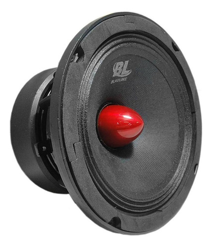 Parlante Woofer 6 Pulgadas Medio 300w Bm-630al Auto Color Negro