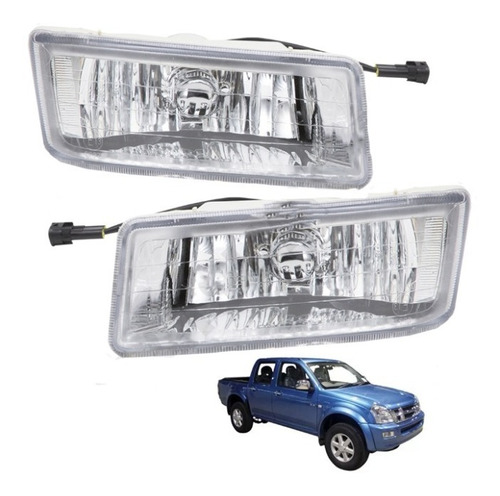 Kit Neblineros Chevolet Dmax 2005 2009 Mas Luces Led 