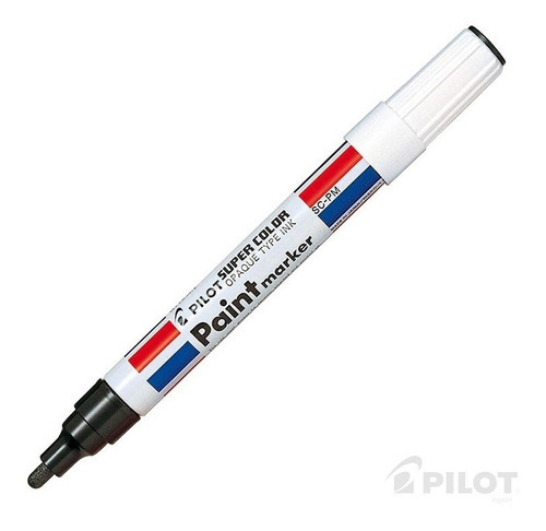 Plumon Permanente Pilot Paint Marker Acrilico Negro 2 Mm