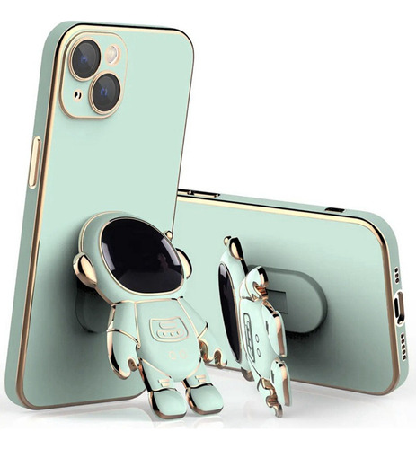 Funda Teléfono Caramelo Color Astronaut Stand For Samsung