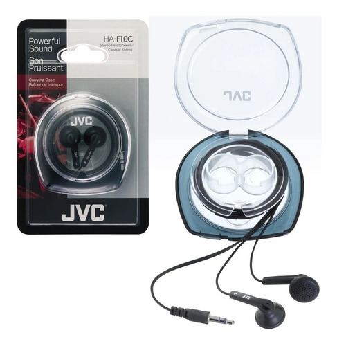 Auriculares Jvc Ha-f10c Originales - In Ear - Factura A 