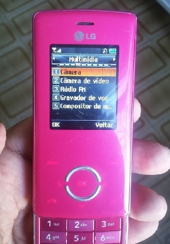 Celular LG Chocolight Mg280 Rosa Pink - Desbloqueado.