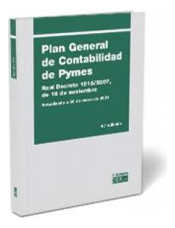 Libro Plan General De Contabilidad De Pymes Real Decreto 151