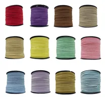 Comprar Rollo Gamuza Cinta Colores 3 Mm X 100 Yardas Artesania Bijou