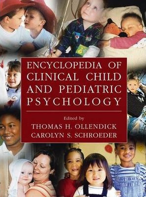 Libro Encyclopedia Of Clinical Child And Pediatric Psycho...