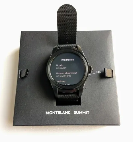 Smartwatch Montblanc Summit 5pt0 Modelo Ms744517 Env o gratis