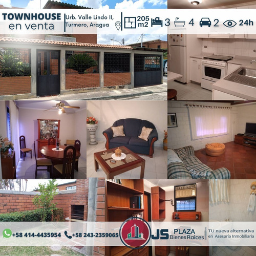Imagen 2 de 14 de En Venta Townhouse Urb. Valle Lindo Turmero 04144435954