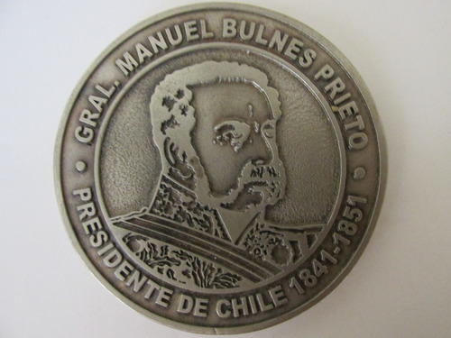 Medalla Presidente Manuel Bulnes Bicentenario 2010 Rara 