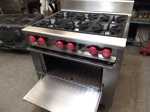 Estufa De 6 Quemadores Con Horno Eiser