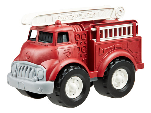 Camión De Juguete Green Toys Tftk-fc Color Rojo