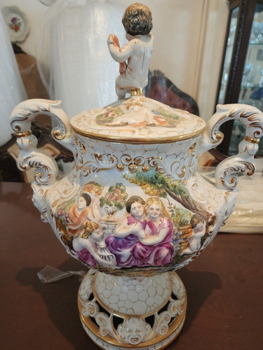 Anfora Capodimonte Antiguedad